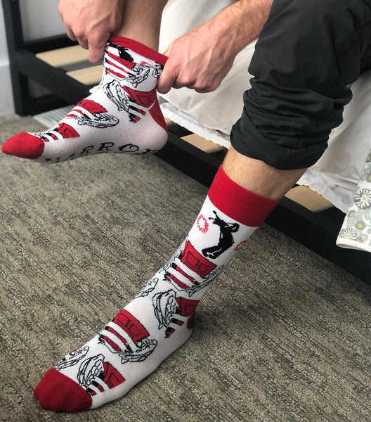 CSG - The Narrow Door Colab Socks